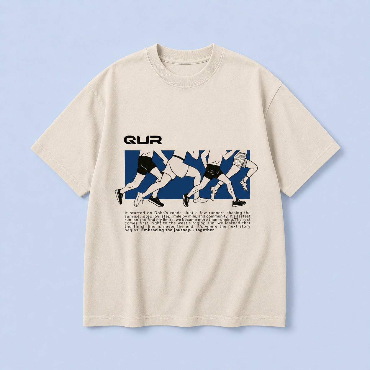 Our Story Tee - Beige